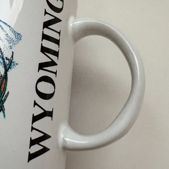Wyoming Mug Wild Flower Hummingbird Mountains Coffee Cup Sansegal Everyware 1994 - Picture 14 of 16